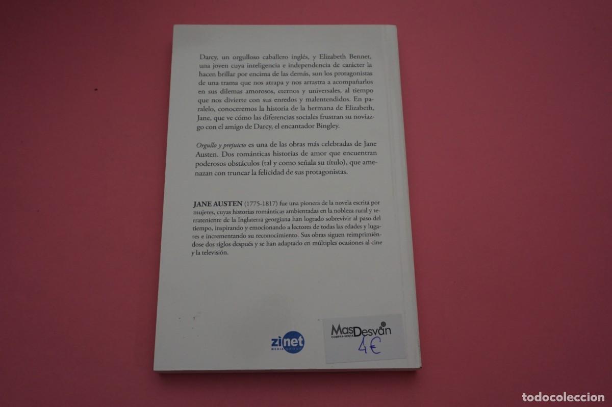 Libros: 2B/ ORGULLO Y PREJUICIO - JANE AUSTEN / ZINET - Foto 5