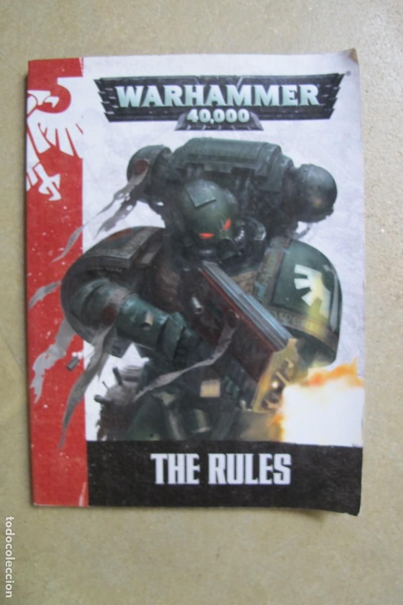 Libros: WARHAMMER 40.000 THE RULES. LAS REGLAS, LAS NORMAS, EN INGLES - Foto 1