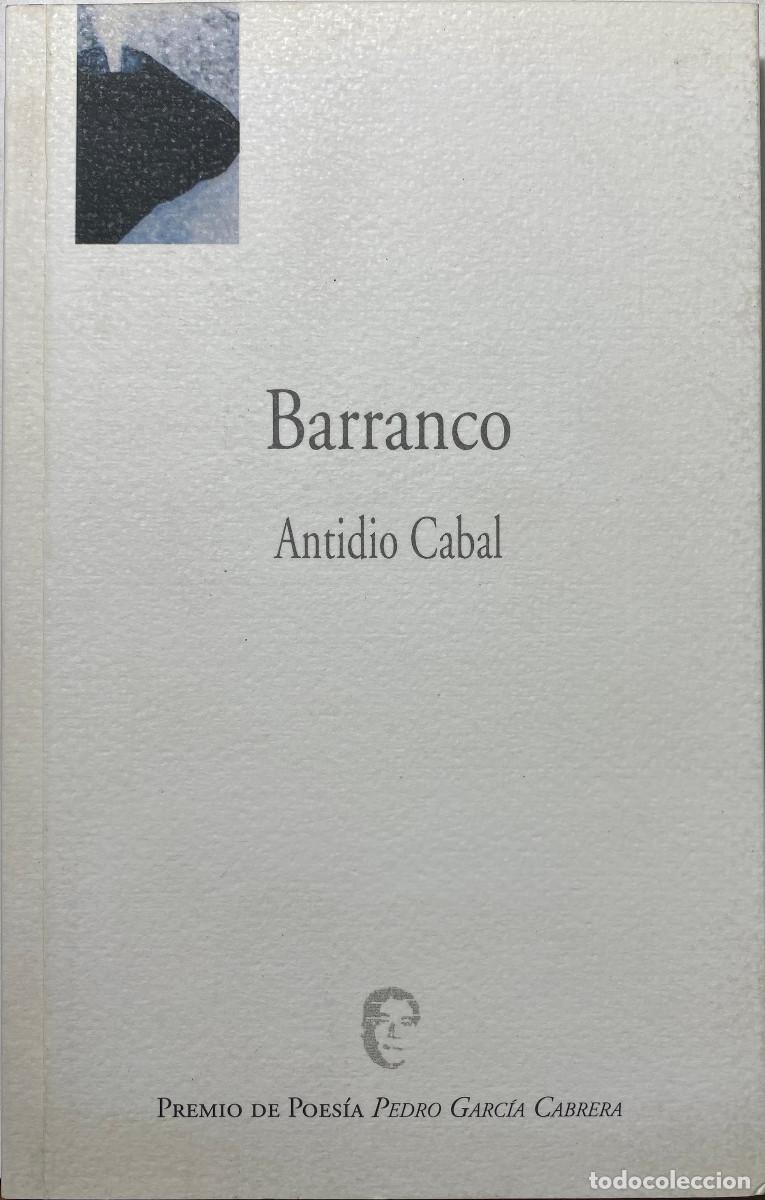Libros: BARRANCO - ANTIDIO CABAL - 2005 - TENERIFE - CANARIAS - Foto 1