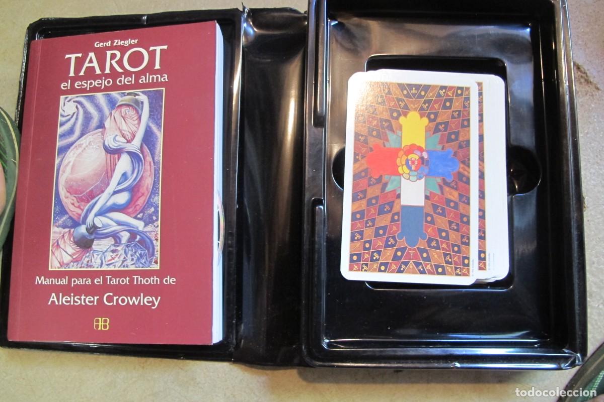 books: TAROT EL ESPEJO DEL ALMA. GERD ZIEGLER. MANUAL ALEISTER CROWLEY. OJO SOLO 69 CARTAS !!!!