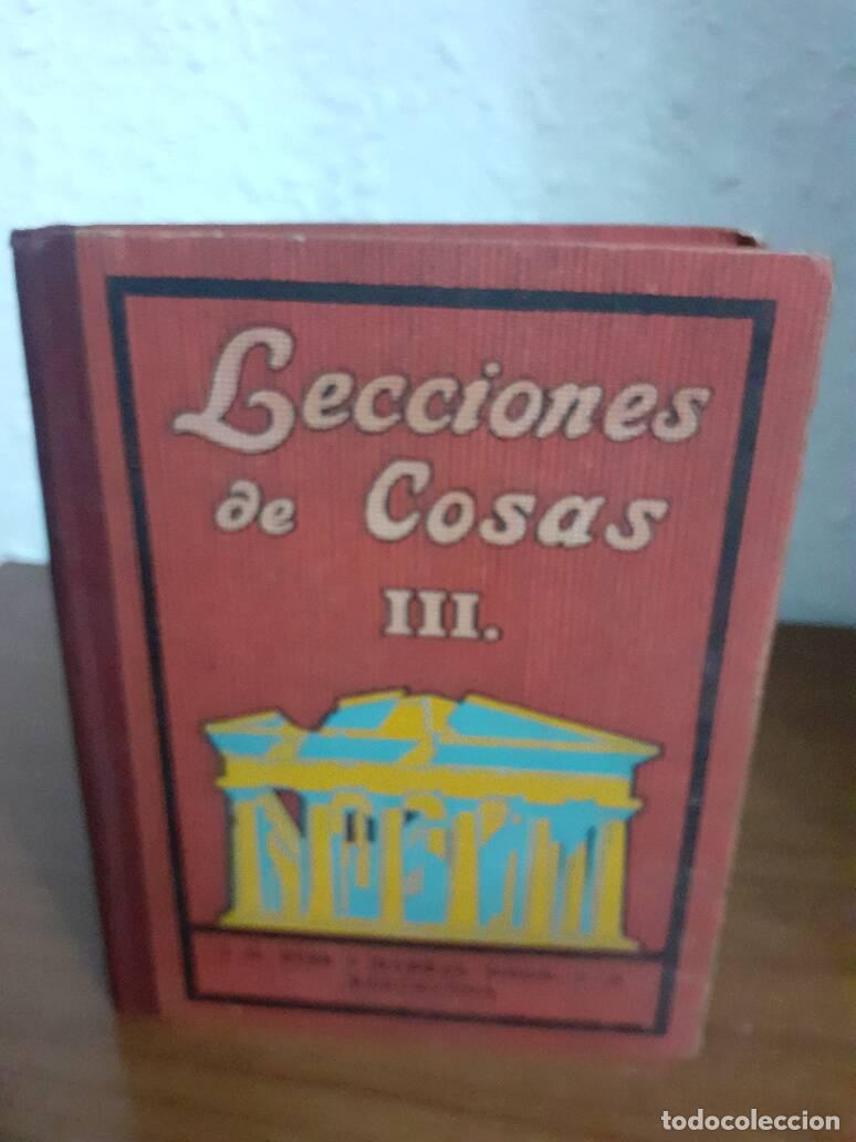 Libros: LECCIONES DE COSAS III - - Foto 1