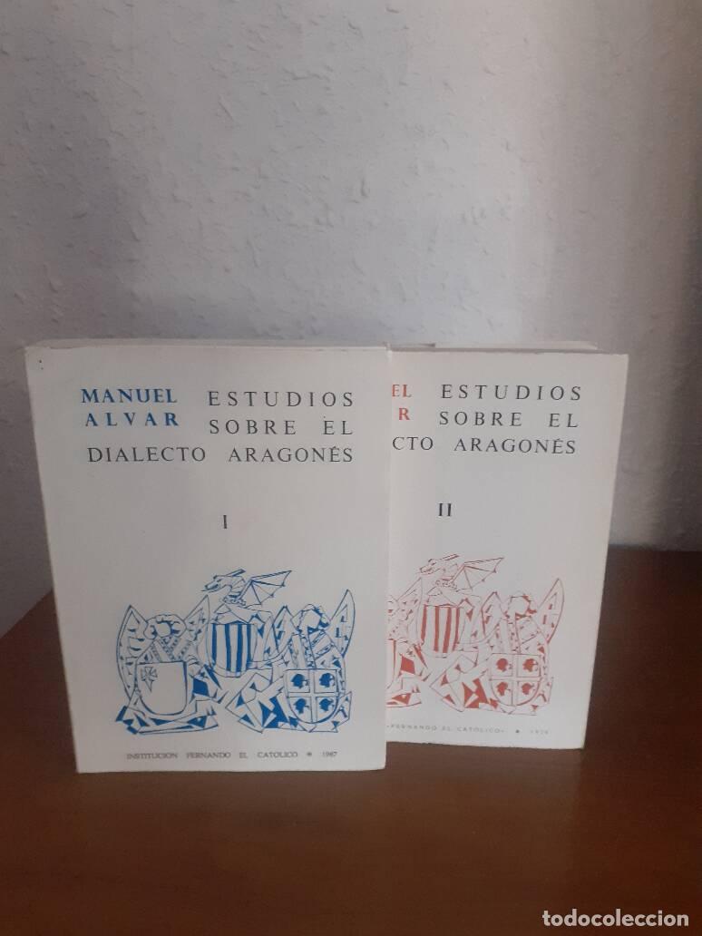 Libros: ESTUDIOS SOBRE EL DIALECTO ARAGONES // 2 TOMOS - Alvar, Manuel - Foto 1