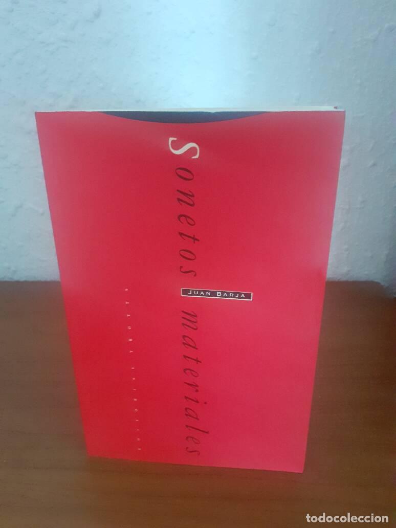 Libros: SONETOS MATERIALES - Barja, Juan - Foto 1