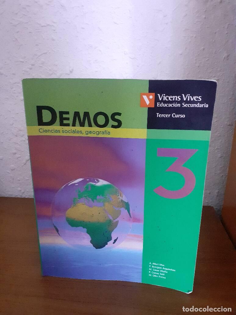 Libri di seconda mano: DEMOS CIENCIAS SOCIALES GEOGRAFIA TERCER CURSO EDUCACION SECUNDARIA - Albet Mas, A.; Benejam Arguimb