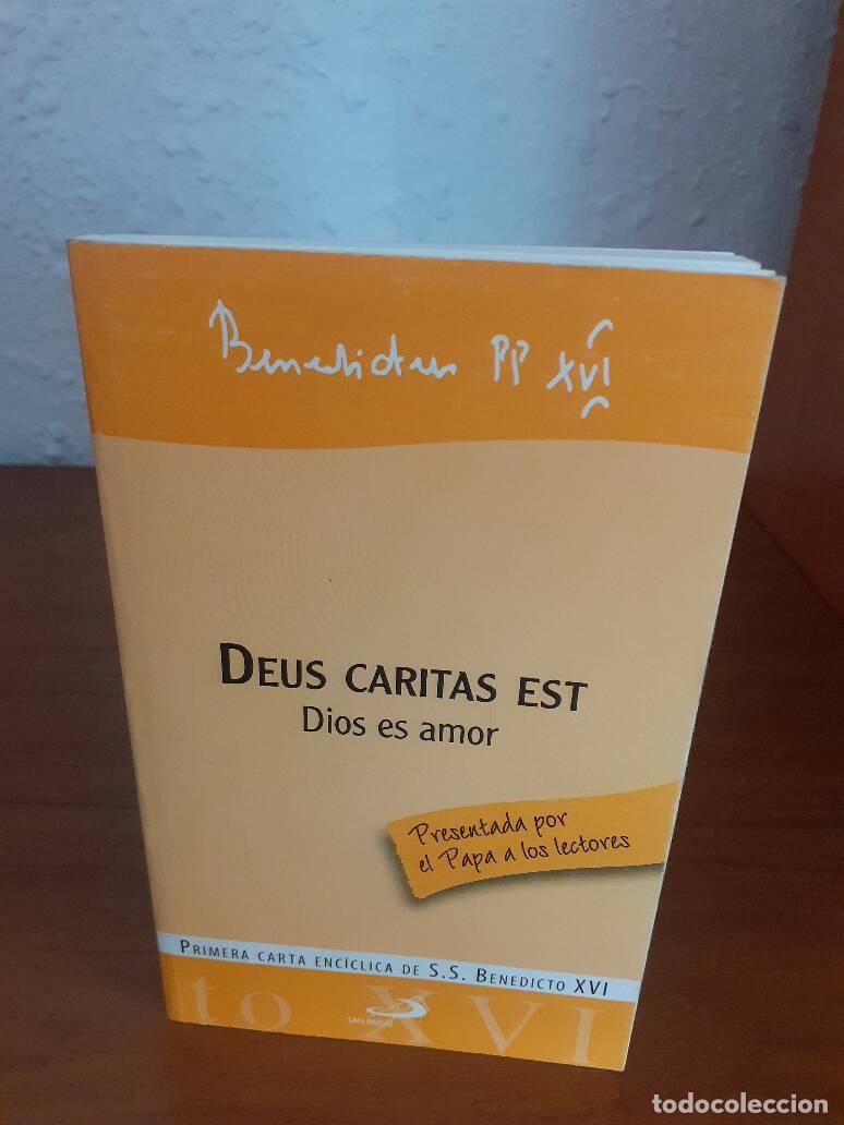 Libros: DEUS CARITAS EST DIOS ES AMOR - Benedicto Xvi - Foto 1