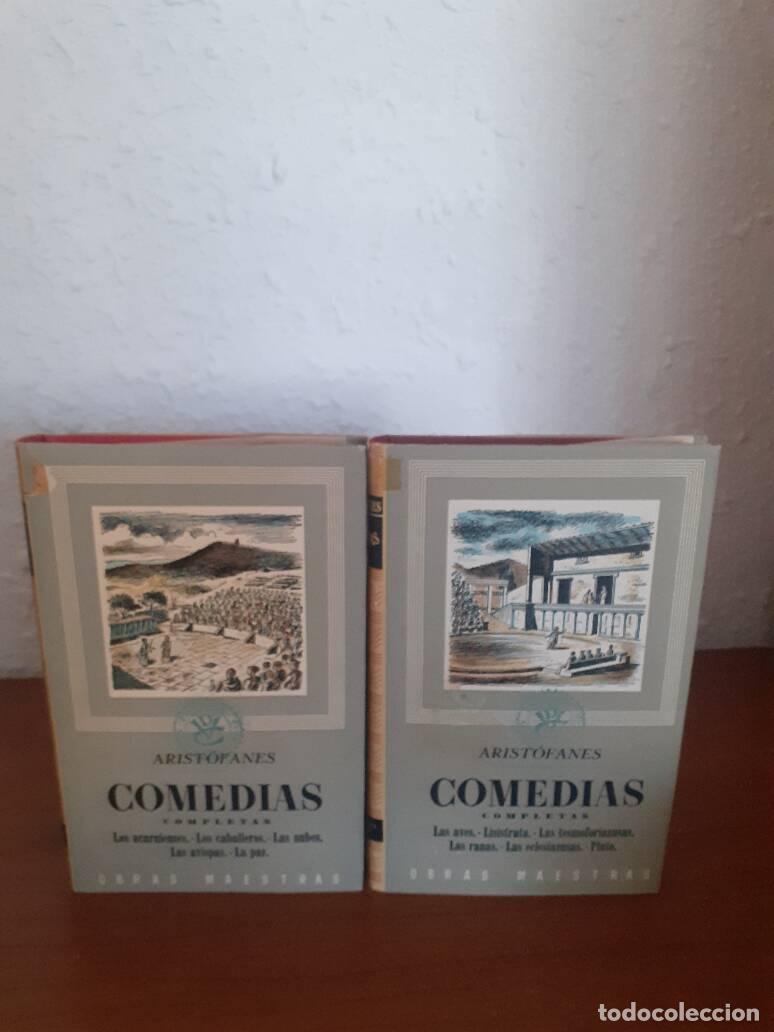 Libros: COMEDIAS COMPLETAS // 2 TOMOS - Aristofanes - Foto 1
