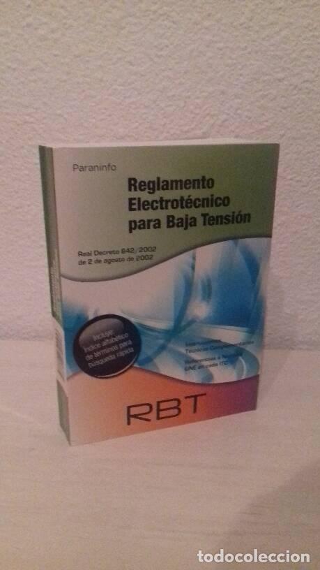 Libros: REGLAMENTO ELECTROTECNICO PARA BAJA TENSION - - Foto 1