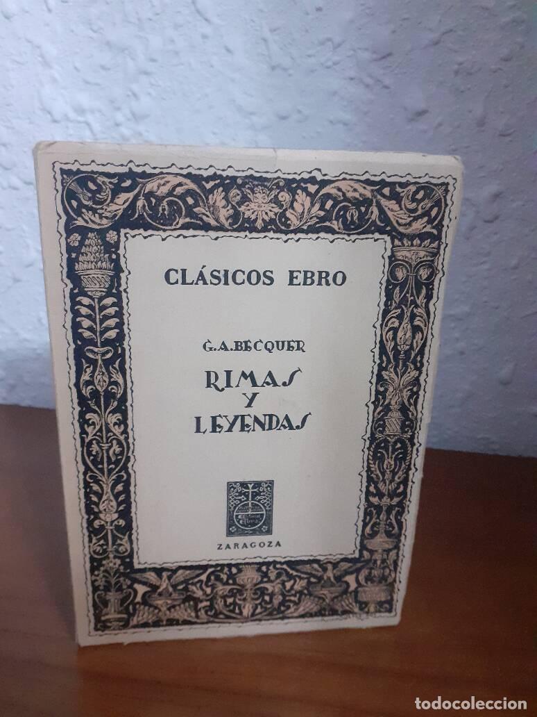 Libros: RIMAS Y LEYENDAS - Becquer, G. A. - Foto 1