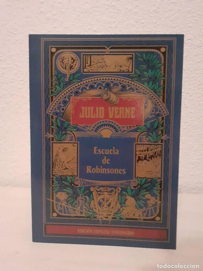 Libros: ESCUELA DE ROBINSONES - Verne, Julio - Foto 1