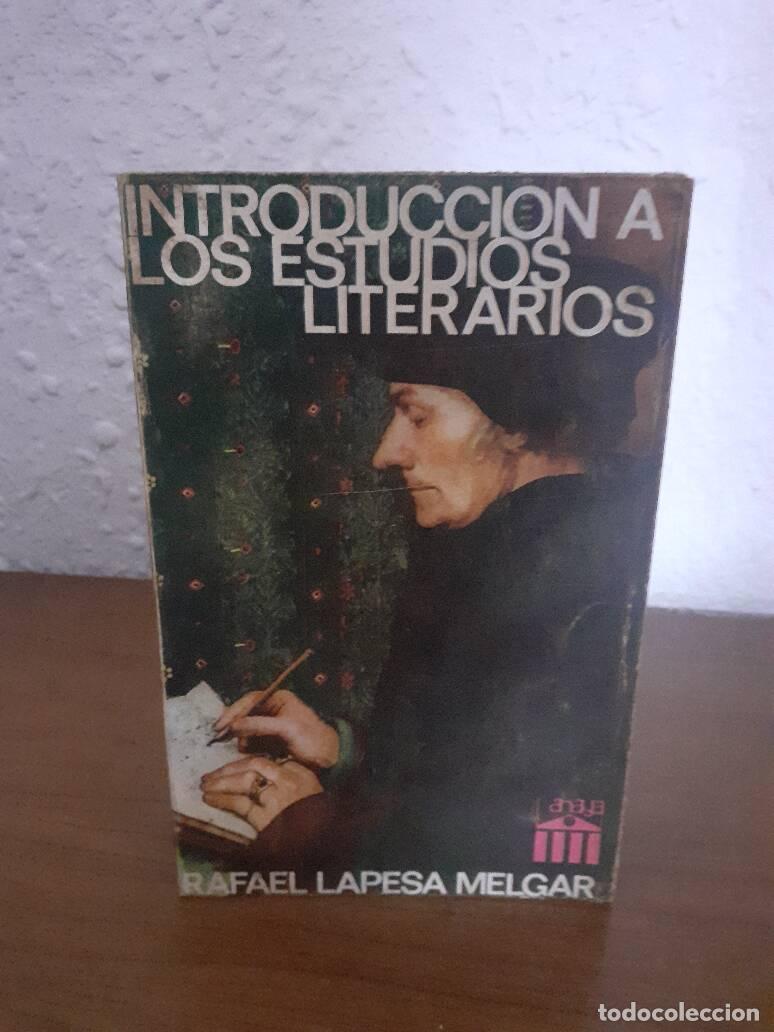 Libros: INTRODUCCION A LOS ESTUDIOS LITERARIOS - Lapesa Melgar, Rafael - Foto 1