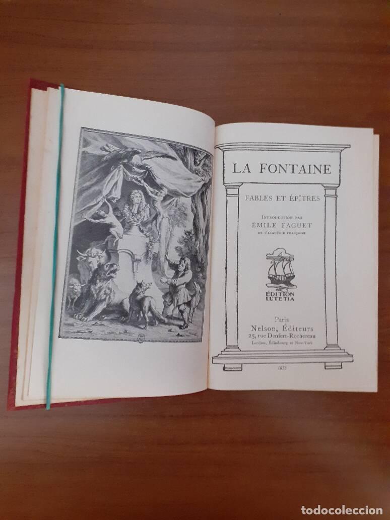 Libros: FABLES ET EPITRES - La Fontaine - Foto 1