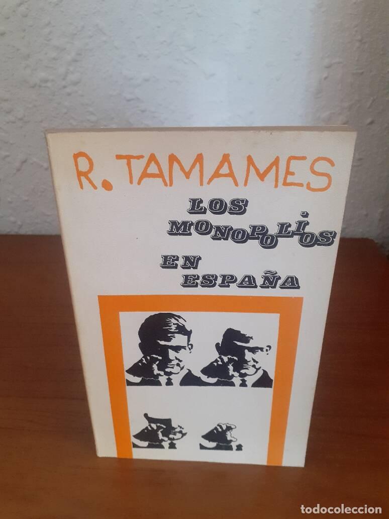 Libros: MONOPOLIOS EN ESPA&Ntilde;A, LOS - Tamames, R. - Foto 1