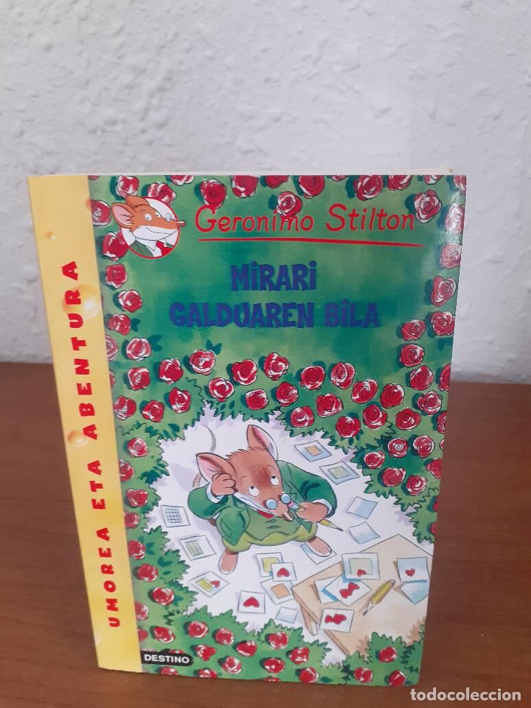 Libros: MIRARI GALDUAREN BILA - Stilton, Geronimo - Foto 1