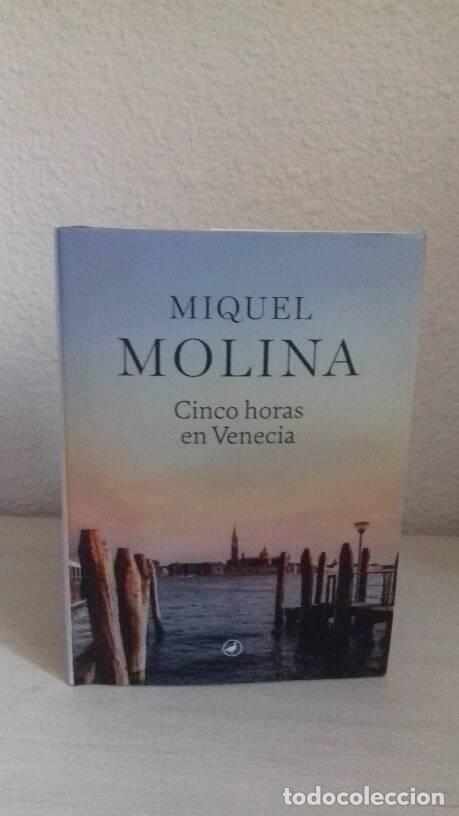 Libros: CINCO HORAS EN VENECIA - Molina, Miquel - Foto 1