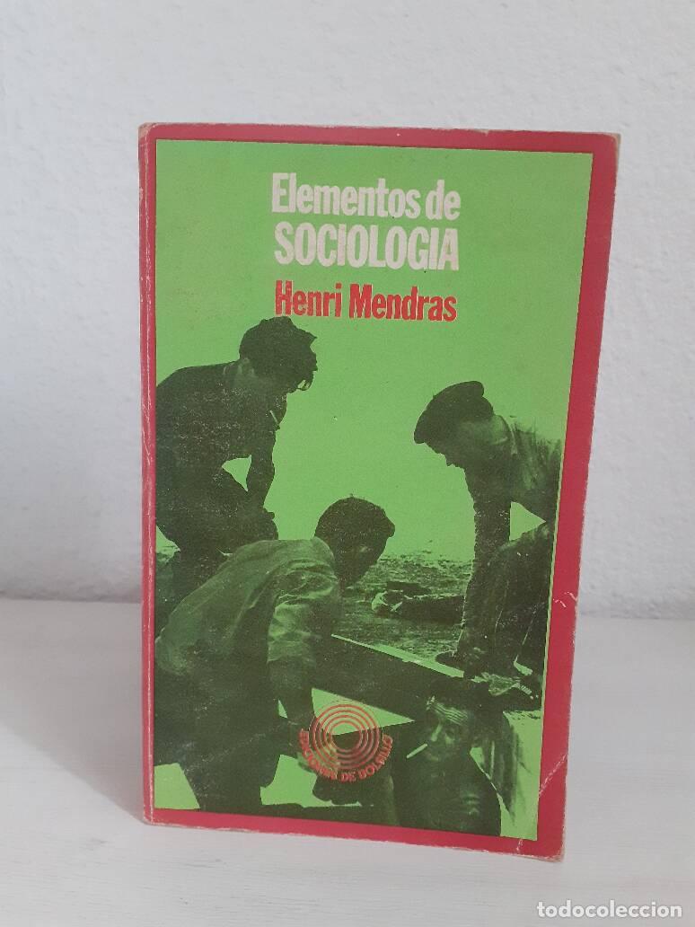 Libros: ELEMENTOS DE SOCIOLOGIA - Mendras, Henri - Foto 1