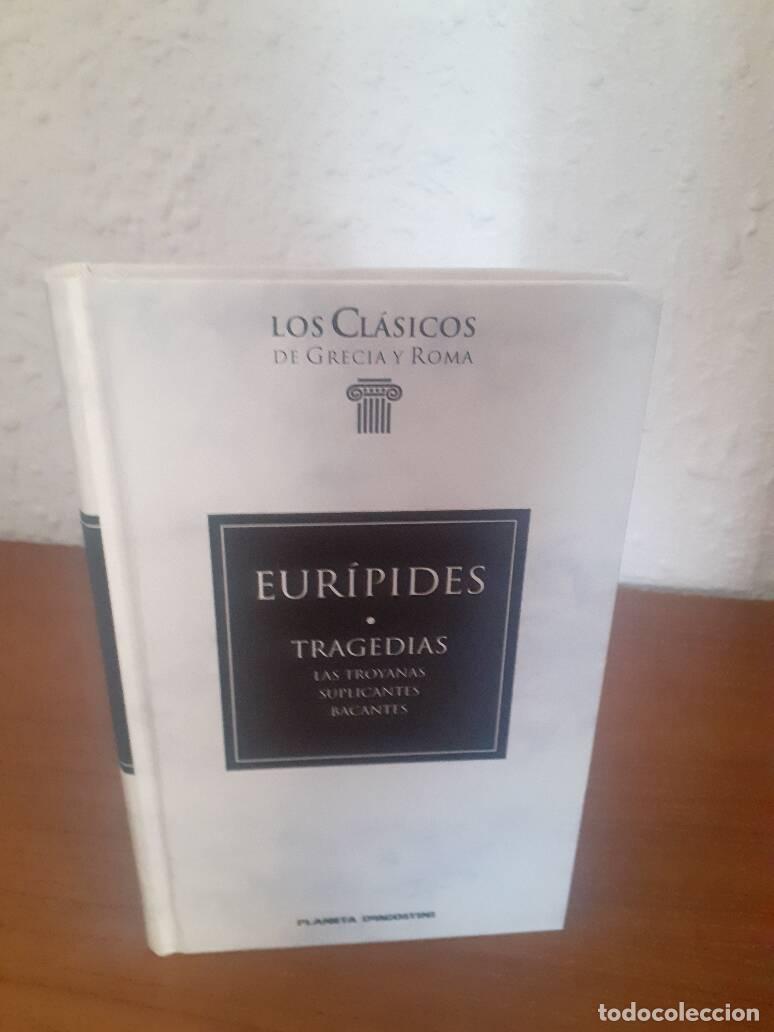 Libros: TRAGEDIAS LASTROYANAS SUPLICANTES BACANTES - Euripides - Foto 1