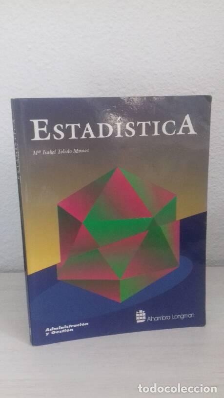 Libros: ESTADISTICA - Toledo Mu&ntilde;oz, M&ordf; Isabel - Foto 1