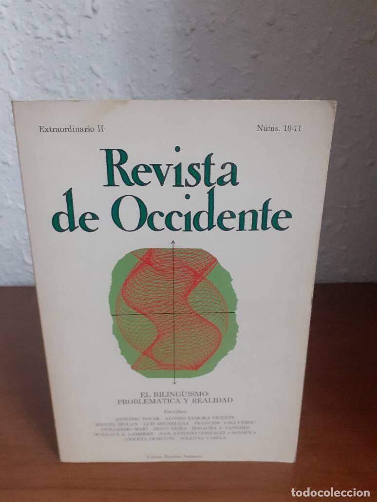 Libros: REVISTA DE OCCIDENTE EL BILINGUIMO PROBLEMATICA Y REALIDAD - - Foto 1