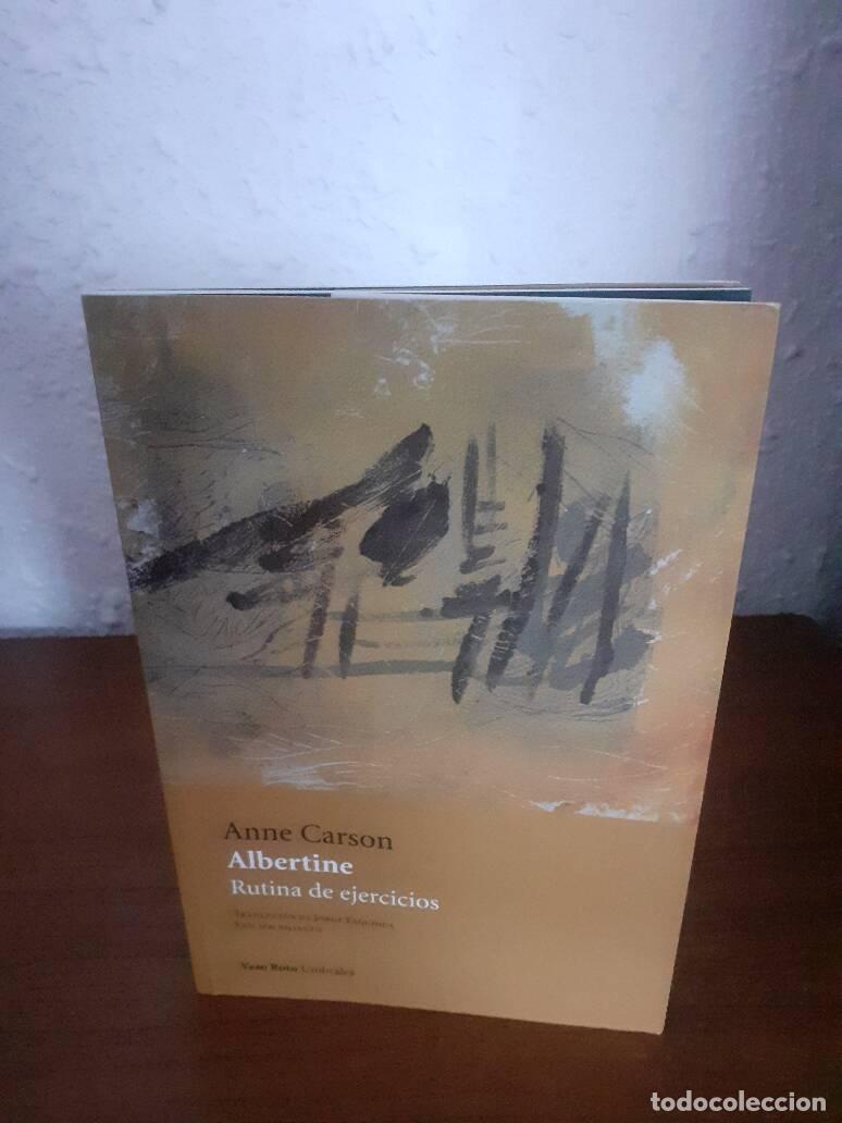 Libros: ALBERTINE RUTINA DE EJERCICIOS - Carson, Anne - Foto 1