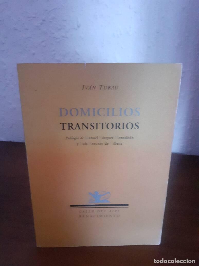 Libros: DOMICILIOS TRANSITORIOS - Tubau, Ivan - Foto 1