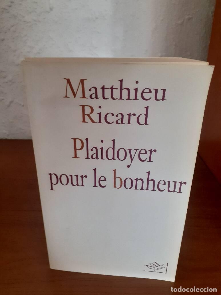 Libros: PLAIDOYER POUR LE BONHEUR - Ricard, Matthieu - Foto 1