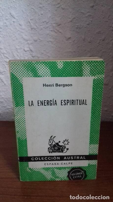 Libros: ENERGIA ESPIRITUAL, LA - Bergson, Henri - Foto 1
