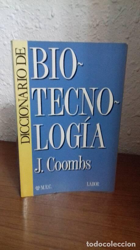 Libros: DICCIONARIO DE BIOTECNOLOGIA - Coombs, J - Foto 1