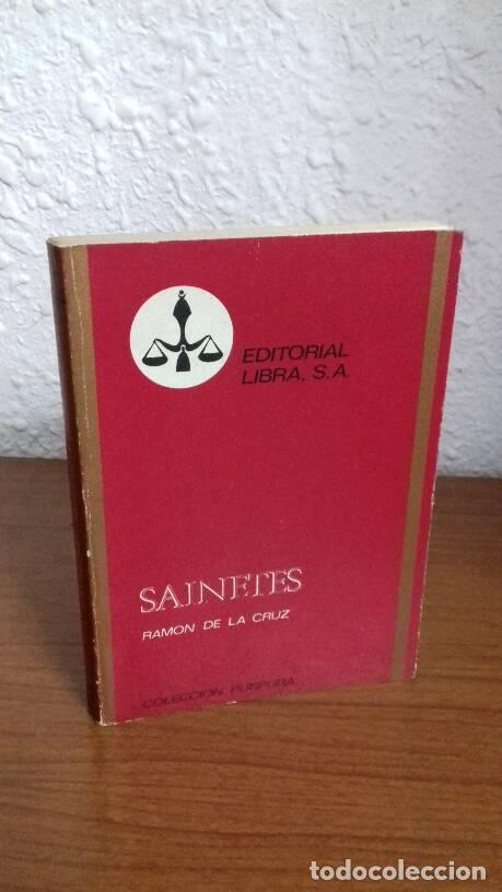 Libros: SAINETES - Cruz, Ramon De La - Foto 1