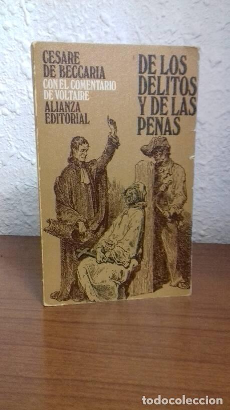 Libros: DE LOS DELITOS Y DE LAS PENAS - De Beccaria, Cesare - Foto 1