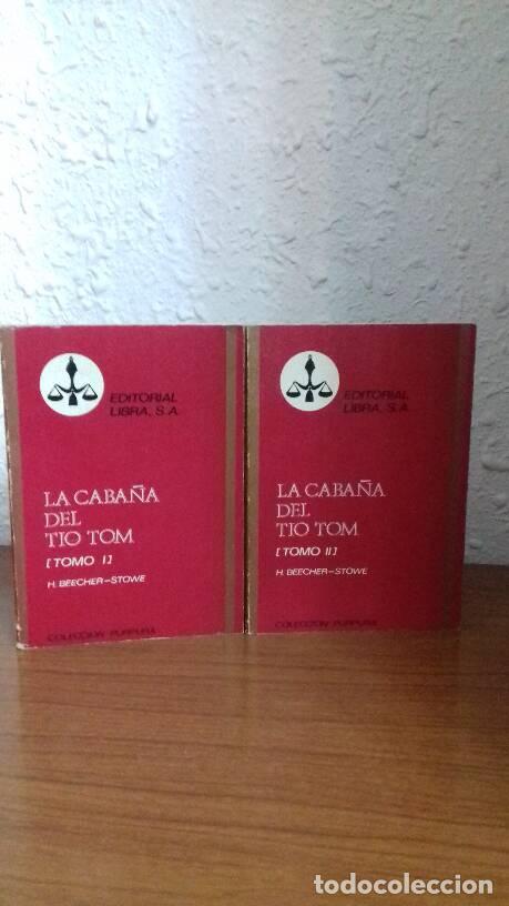 Libros: CABA&Ntilde;A DEL TIO TOM, LA // 2 TOMOS - Beecher-stowe, H. - Foto 1