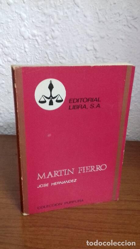 Libros: MARTIN FIERRO - Hernandez, Jose - Foto 1
