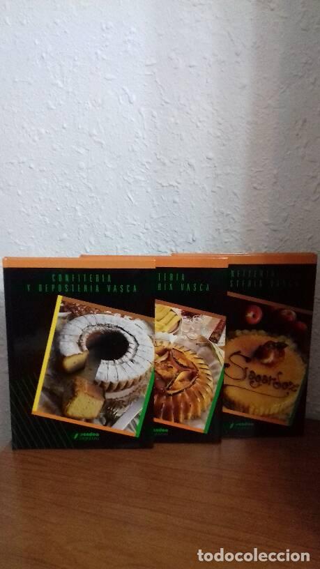 Libros: CONFITERIA Y REPOSTERIA VASCA // 3 TOMOS - - Foto 1