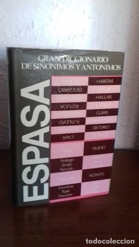 Libros: GRAN DICCIONARIO DE SINONIMOS Y ANTONIMOS - - Foto 1