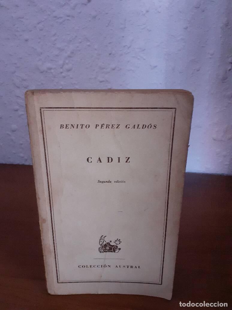 Libros: CADIZ - Perez Galdos, Benito - Foto 1