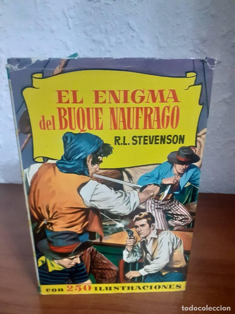 Libros: ENIGMA DEL BUQUE NAUFRAGO, EL - Stevenson, R. L. - Foto 1