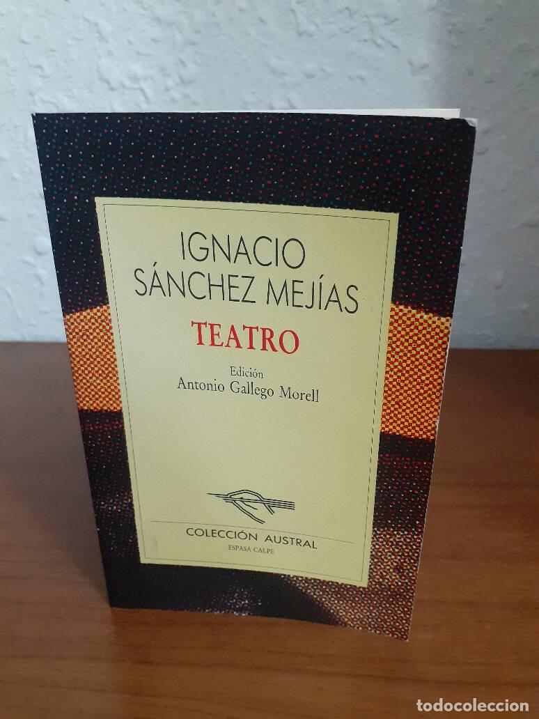Libros: TEATRO - Sanchez Mejias, Ignacio - Foto 1