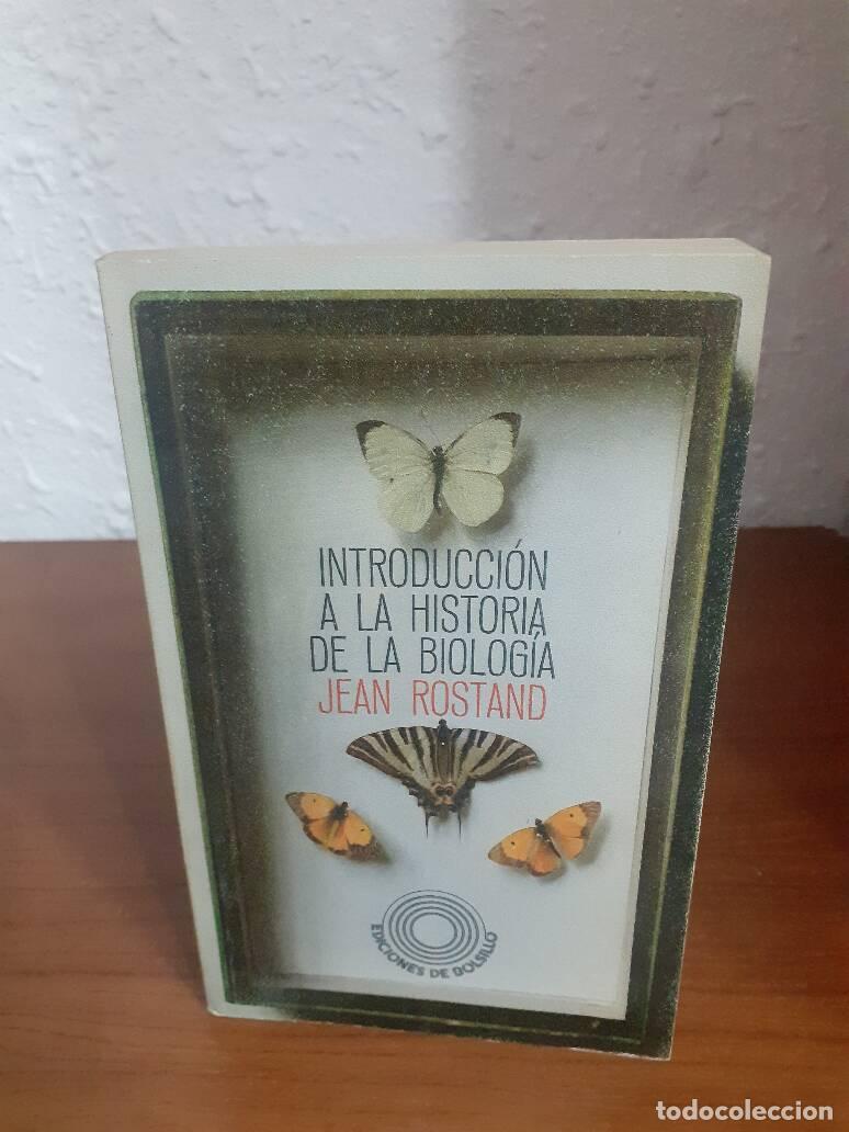 Libros: INTRODUCCION A LA HISTORIA DE LA BIOLOGIA - Rostand, Jean - Foto 1