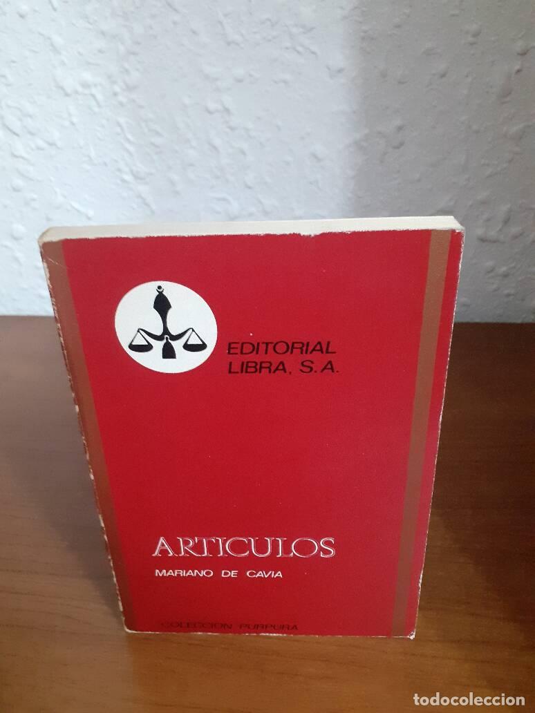Libros: ARTICULOS - Cavia, Mariano De - Foto 1