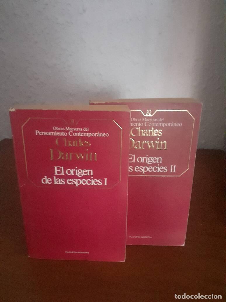 Libros: ORIGEN DE LAS ESPECIES, EL // 2 TOMOS - Darwin, Charles - Foto 1