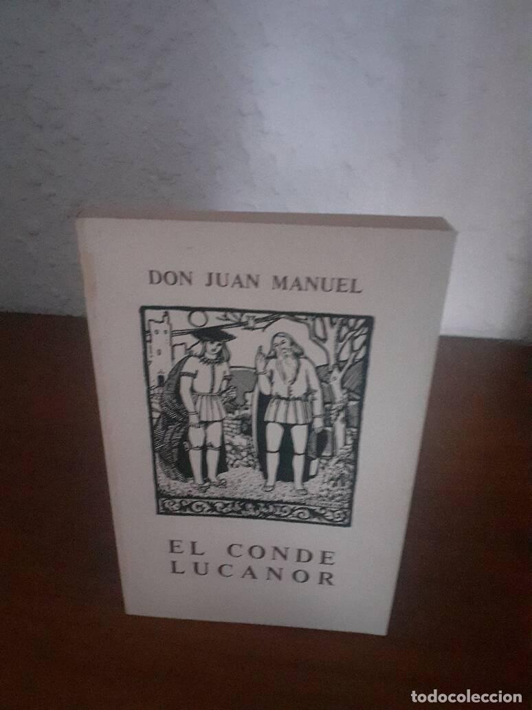 Libros: CONDE LUCANOR, EL - Don Juan Manuel - Foto 1