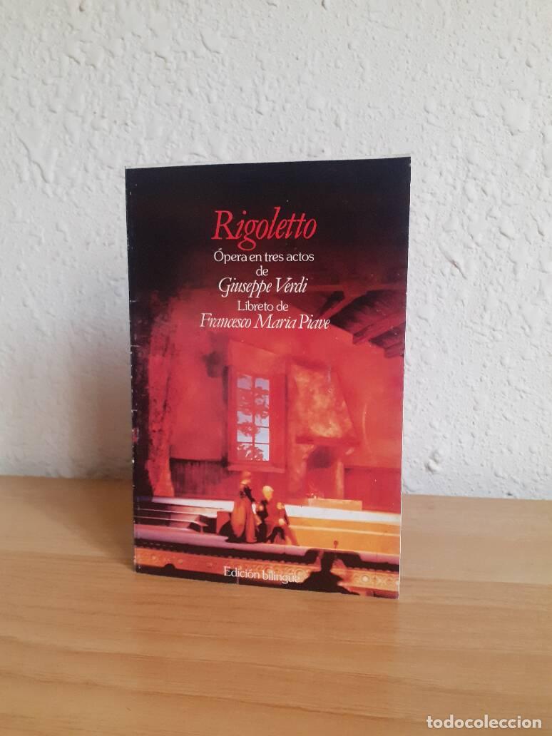 Libros: RIGOLETTO OPERA EN TRES ACTOS - Verdi, Guiseppe - Foto 1