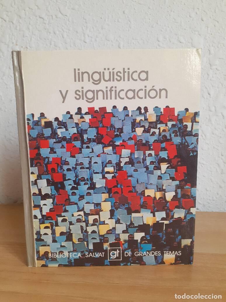 Libros: LINGUISTICA Y SIGNIFICACION - Blecua, Jose Manuel - Foto 1