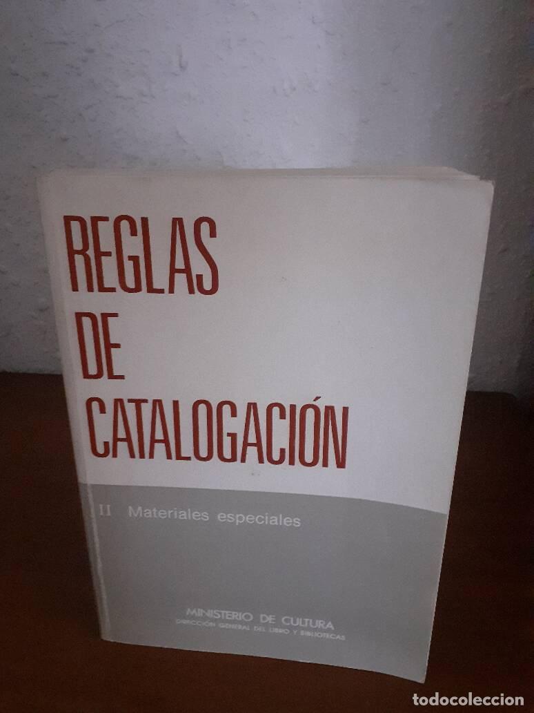 Libros: REGLAS DE CATALOGACION II MATERIALES ESPECIALES - - Foto 1
