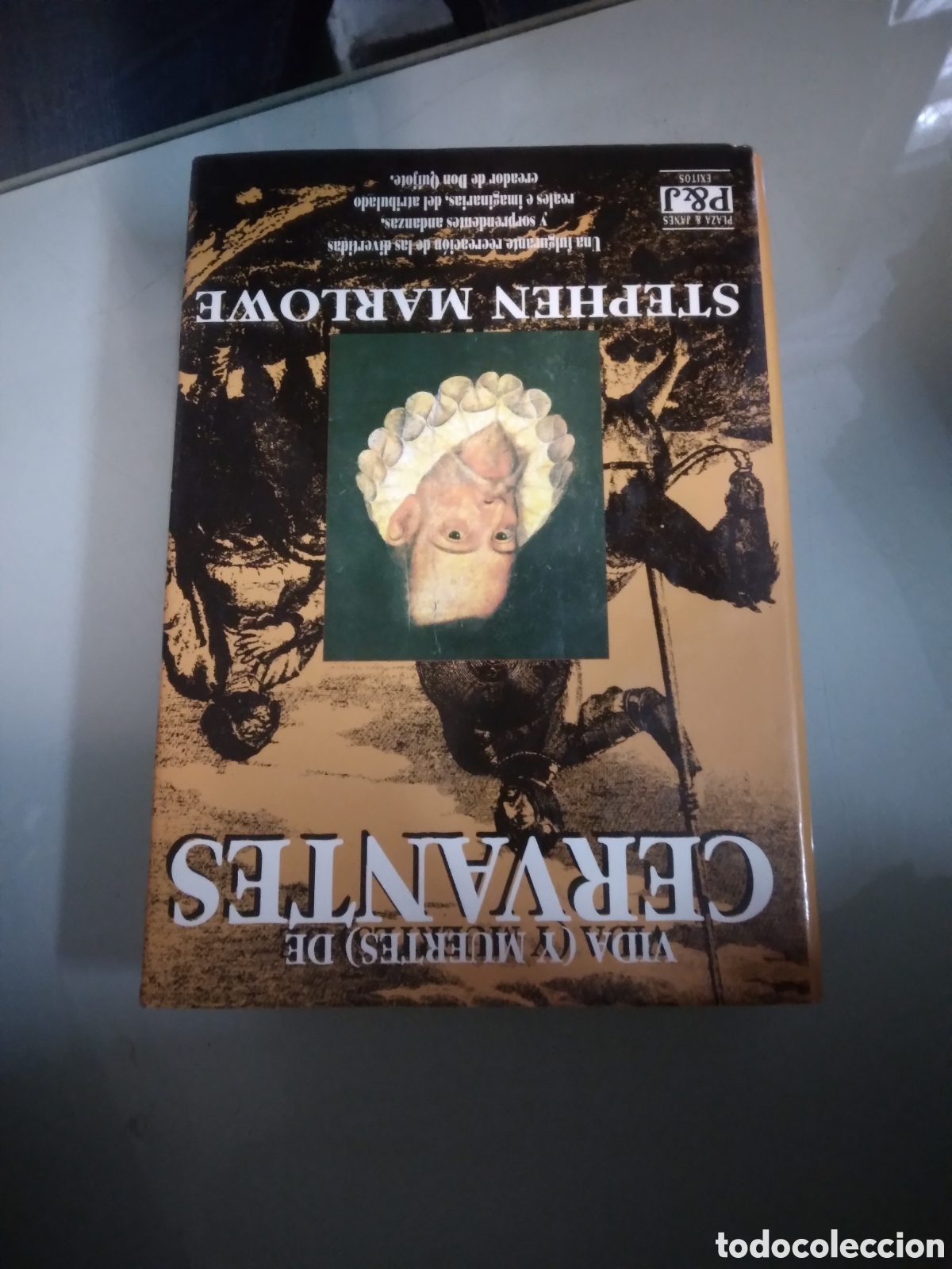 Libros: Vida y.muerte de Cervantes, Stephen Marlowe,.Plaza Janes - Foto 1