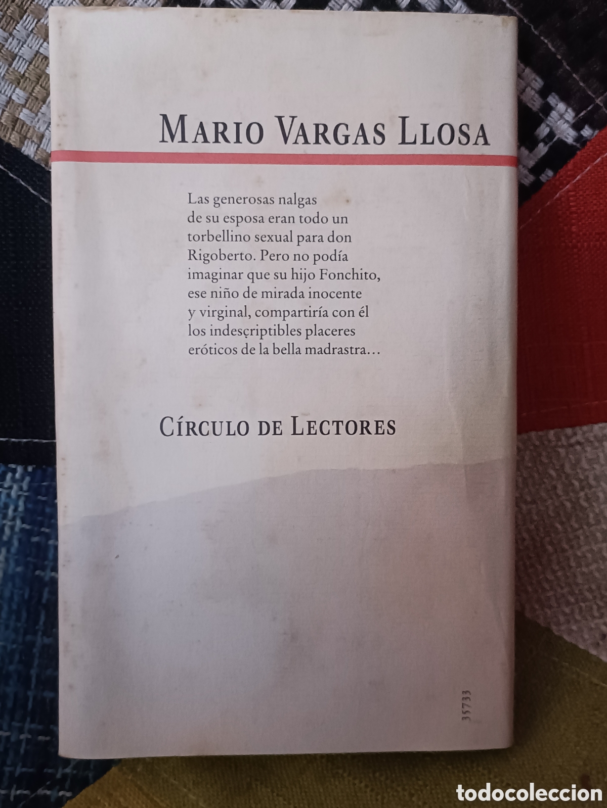 Libros: Libro Elogio de la Madrastra -Mario Vargas Llosa- - Foto 3