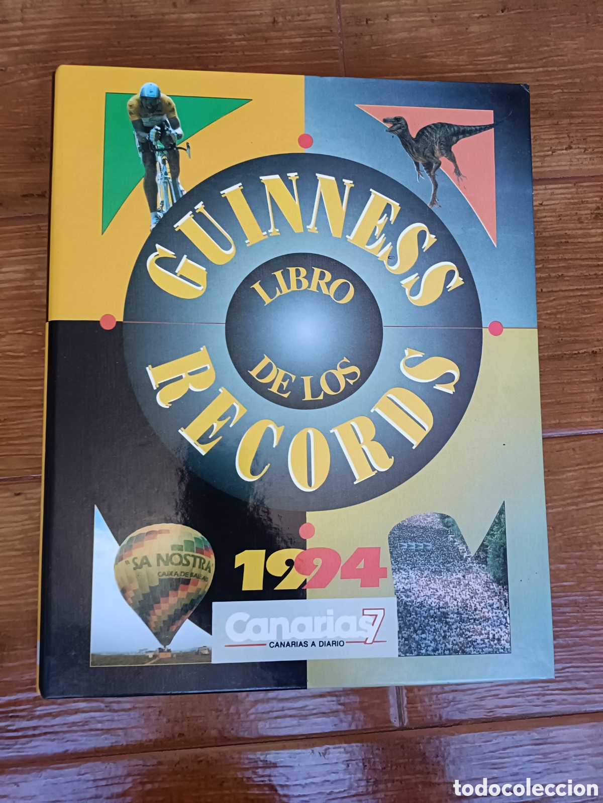 Libros: Libro/Fichas Libro de los Records Guinness 1.994 - Foto 1