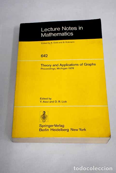 Libros: Theory and Applications of Graphs - Foto 1