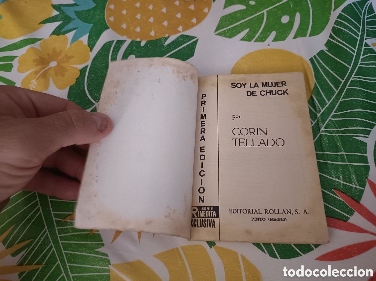 Libros: Libro Soy la mujer de Chuck -Corin Tellado- Editorial Rollan - Foto 3