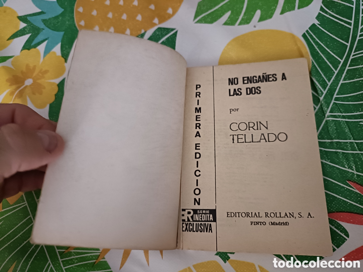 Libros: Libro No enga&ntilde;es a las dos -Corin Tellado- Editorial Rollan - Foto 4