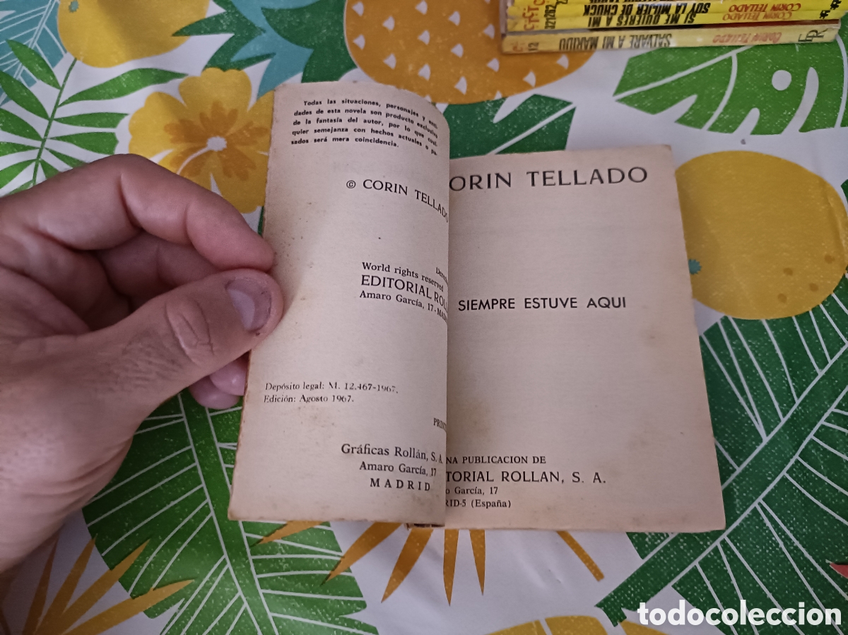 Libros: Libro Siempre estuve as&iacute; -Corin Tellado- Editorial Rollan - Foto 5